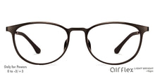 Load image into Gallery viewer, Black Round Full Rim Unisex Eyeglasses by Lenskart Air Online-129069