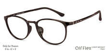 Load image into Gallery viewer, Black Round Full Rim Unisex Eyeglasses by Lenskart Air Online-129069