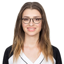 Load image into Gallery viewer, Black Round Full Rim Unisex Eyeglasses by Lenskart Air Online-129069