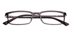 Blue Rectangle Full Rim Unisex Eyeglasses by Lenskart Air Online-129077