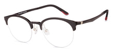 Load image into Gallery viewer, Black Round Half Rim Unisex Eyeglasses by Lenskart Air Online-129080