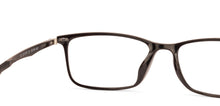 Load image into Gallery viewer, Black Rectangle Full Rim Unisex Eyeglasses by Lenskart Air Online-129082