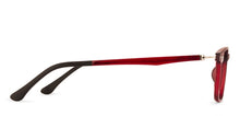 Load image into Gallery viewer, Red Rectangle Full Rim Unisex Eyeglasses by Lenskart Air Online-129087