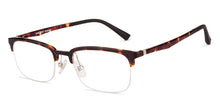 Load image into Gallery viewer, Brown Rectangle Half Rim Unisex Eyeglasses by Lenskart Air Online-129089
