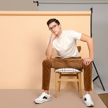 Load image into Gallery viewer, Brown Round Full Rim Unisex Eyeglasses by Lenskart Air Online-129096