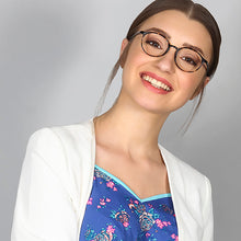 Load image into Gallery viewer, Brown Round Full Rim Unisex Eyeglasses by Lenskart Air Online-129096