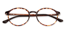 Load image into Gallery viewer, Brown Round Full Rim Unisex Eyeglasses by Lenskart Air Online-129096
