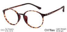 Load image into Gallery viewer, Brown Round Full Rim Unisex Eyeglasses by Lenskart Air Online-129096