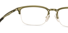 Load image into Gallery viewer, Green Rectangle Half Rim Unisex Eyeglasses by Lenskart Air Computer Glasses-148130