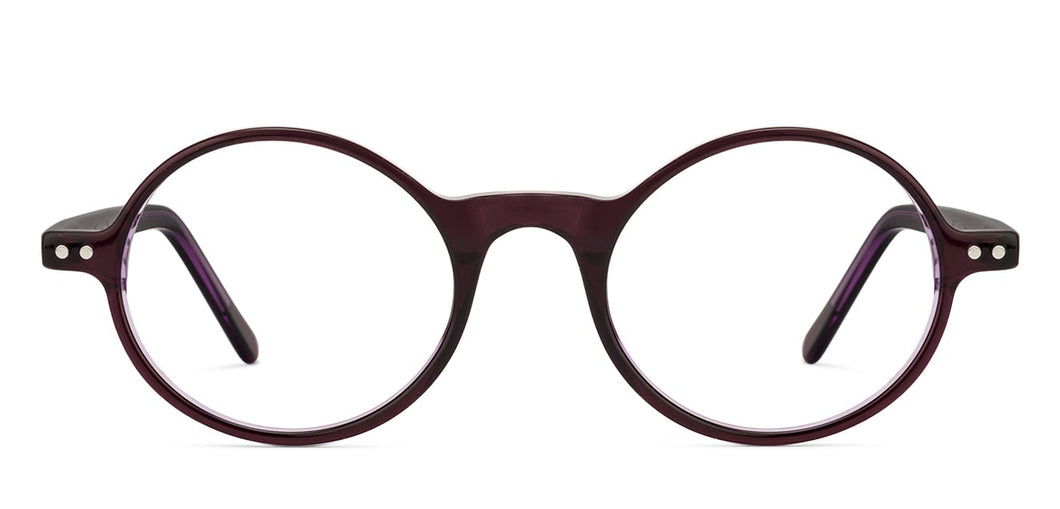 Brown Round Full Rim Unisex Eyeglasses by Vincent Chase Online-139229
