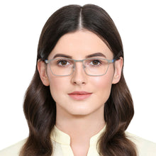 Load image into Gallery viewer, Gunmetal Rectangle Full Rim Unisex Eyeglasses by Vincent Chase Online-129753