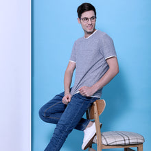 Load image into Gallery viewer, Black Rectangle Full Rim Unisex Eyeglasses by Vincent Chase VC-129759