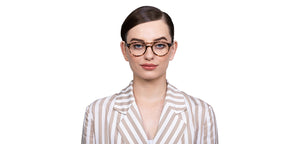 Tortoise Round Full Rim Unisex Eyeglasses by Vincent Chase Online-139220