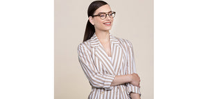 Tortoise Round Full Rim Unisex Eyeglasses by Vincent Chase Online-139220