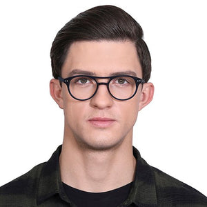 Blue Round Full Rim Unisex Eyeglasses by Vincent Chase Online-131816