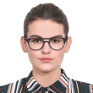 Blue Round Full Rim Unisex Eyeglasses by Vincent Chase Online-131816