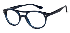 Blue Round Full Rim Unisex Eyeglasses by Vincent Chase Online-131816
