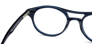 Blue Round Full Rim Unisex Eyeglasses by Vincent Chase Online-131816