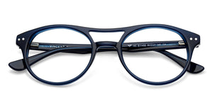 Blue Round Full Rim Unisex Eyeglasses by Vincent Chase Online-131816