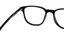 Load image into Gallery viewer, Black Wayfarer Full Rim Unisex Eyeglasses by Vincent Chase Online-129966