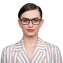 Load image into Gallery viewer, Red Rectangle Full Rim Medium Unisex Eyeglasses by Vincent Chase Online-129971