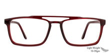 Load image into Gallery viewer, Red Rectangle Full Rim Medium Unisex Eyeglasses by Vincent Chase Online-129971