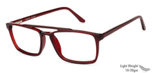 Load image into Gallery viewer, Red Rectangle Full Rim Medium Unisex Eyeglasses by Vincent Chase Online-129971