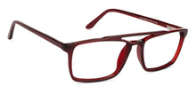 Load image into Gallery viewer, Red Rectangle Full Rim Medium Unisex Eyeglasses by Vincent Chase Online-129971