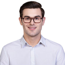 Load image into Gallery viewer, Red Rectangle Full Rim Medium Unisex Eyeglasses by Vincent Chase Online-129971