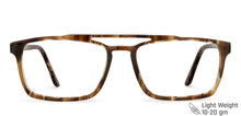 Load image into Gallery viewer, Tortoise Rectangle Full Rim Medium Unisex Eyeglasses by Vincent Chase Online-129972