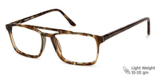 Load image into Gallery viewer, Tortoise Rectangle Full Rim Medium Unisex Eyeglasses by Vincent Chase Online-129972