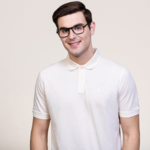 Black Rectangle Full Rim Unisex Eyeglasses by Vincent Chase Online-129974