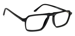 Black Rectangle Full Rim Unisex Eyeglasses by Vincent Chase Online-129974