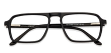 Load image into Gallery viewer, Black Rectangle Full Rim Unisex Eyeglasses by Vincent Chase Online-129974
