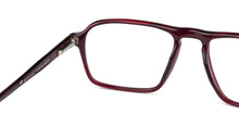 Load image into Gallery viewer, Red Rectangle Full Rim Unisex Eyeglasses by Vincent Chase VC-142497