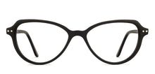 Load image into Gallery viewer, Black Geometric Full Rim Women Eyeglasses by Vincent Chase Online-129986
