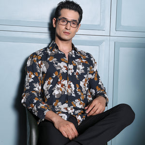 Brown Rectangle Full Rim Unisex Eyeglasses by Lenskart Air Online-129816