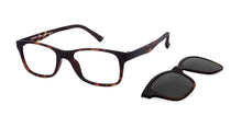 Load image into Gallery viewer, Brown Rectangle Full Rim Unisex Eyeglasses by Lenskart Air Online-129816