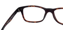 Load image into Gallery viewer, Brown Rectangle Full Rim Unisex Eyeglasses by Lenskart Air Online-129816