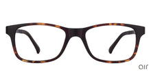 Load image into Gallery viewer, Brown Rectangle Full Rim Unisex Eyeglasses by Lenskart Air Online-129816