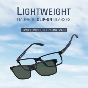 Blue Rectangle Full Rim Unisex Eyeglasses by Lenskart Air Online-129824