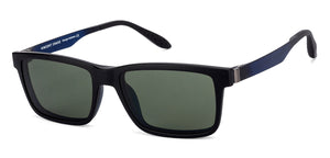 Blue Rectangle Full Rim Unisex Eyeglasses by Lenskart Air Online-129824