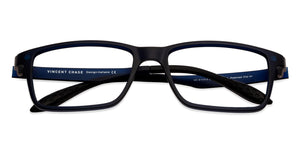 Blue Rectangle Full Rim Unisex Eyeglasses by Lenskart Air Online-129824