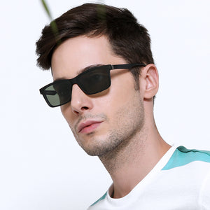 Blue Rectangle Full Rim Unisex Eyeglasses by Lenskart Air Online-129824