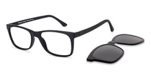 Load image into Gallery viewer, Black Rectangle Full Rim Unisex Eyeglasses by Lenskart Air Online-129829
