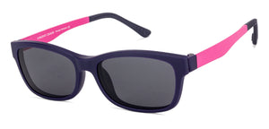 Blue Rectangle Full Rim Unisex Eyeglasses by Lenskart Air Online-129839