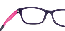 Load image into Gallery viewer, Blue Rectangle Full Rim Unisex Eyeglasses by Lenskart Air Online-129839