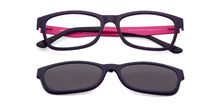 Load image into Gallery viewer, Blue Rectangle Full Rim Unisex Eyeglasses by Lenskart Air Online-129839
