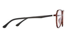 Load image into Gallery viewer, Brown Aviator Full Rim Medium Unisex Eyeglasses by Lenskart Air-130169