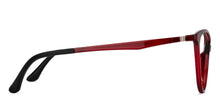 Load image into Gallery viewer, Red Cat Eye Full Rim Women Eyeglasses by Lenskart Air Online-130176